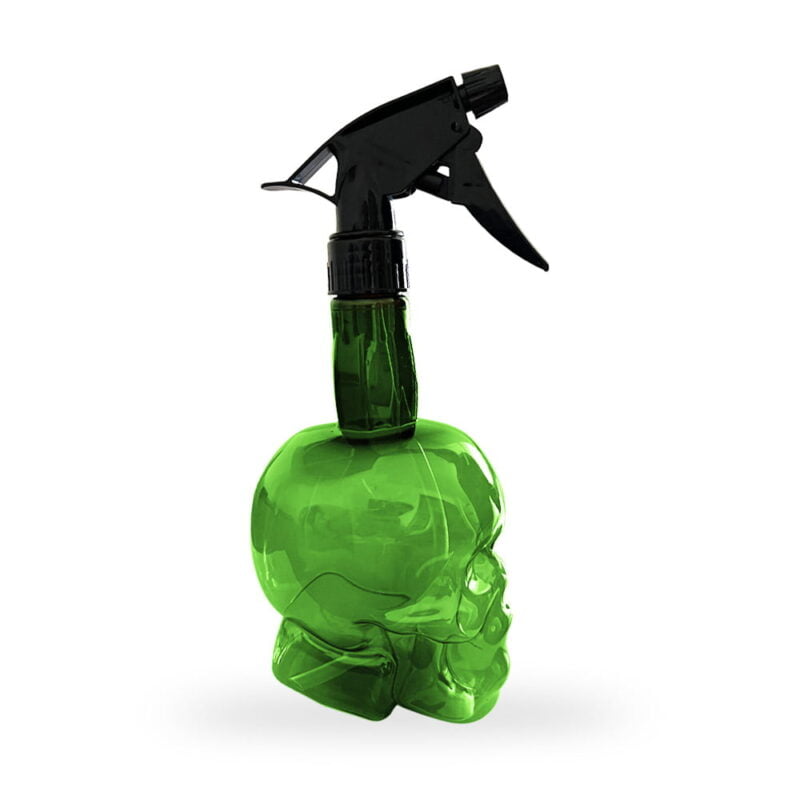 Pulverizator profesional frizerie - Skull - 500ml - Verde