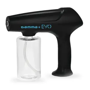 Pulverizator frizerie electric 340ml - GAMMA+ - Evo - Negru