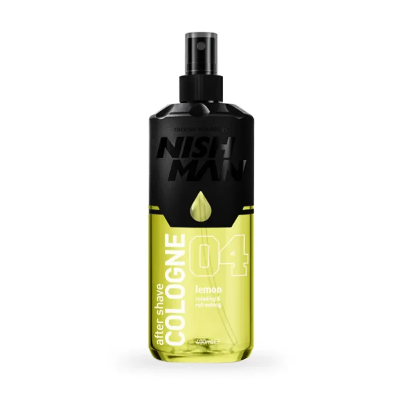 After shave colonie 400ml - Lemon 04 - NISH MAN