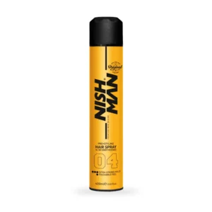 Fixativ profesional 400ml – Extra Strong 04 – NISH MAN