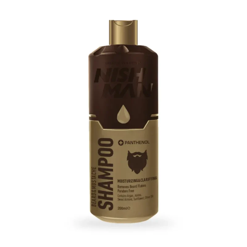 Sampon pentru barba si mustata 200ml – NISH MAN