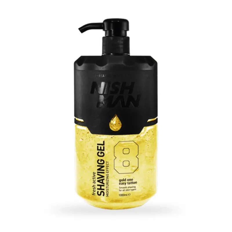 Gel de ras 1000ml – Gold One 8 – NISH MAN