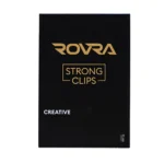 Clipsuri pentru par – ROVRA – Gold Mat – 4 buc