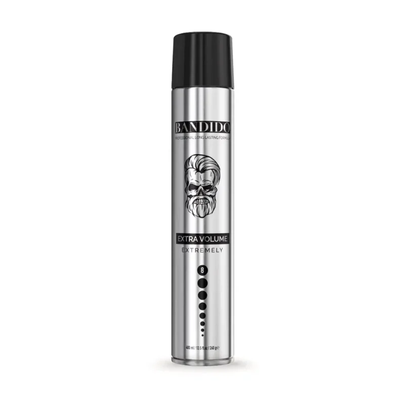 Fixativ profesional 400ml – Extra Volume – Silver – Bandido