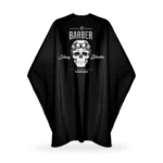 Pelerina frizerie/coafor – Skull Neagra – MARMARA BARBER