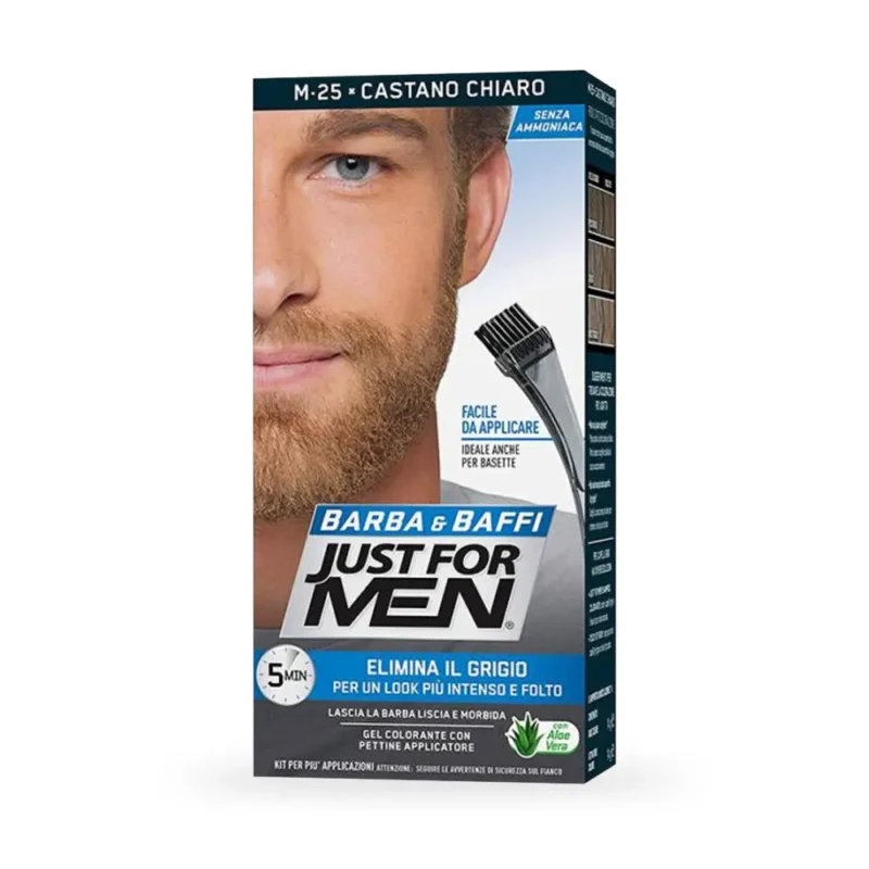 Vopsea de barba – Just For Men – Saten Deschis